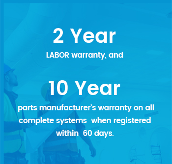 2 year labour warranty